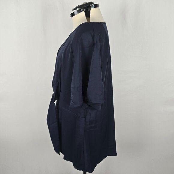 BloomChic Navy Blue Blouse - Picture 11 of 13